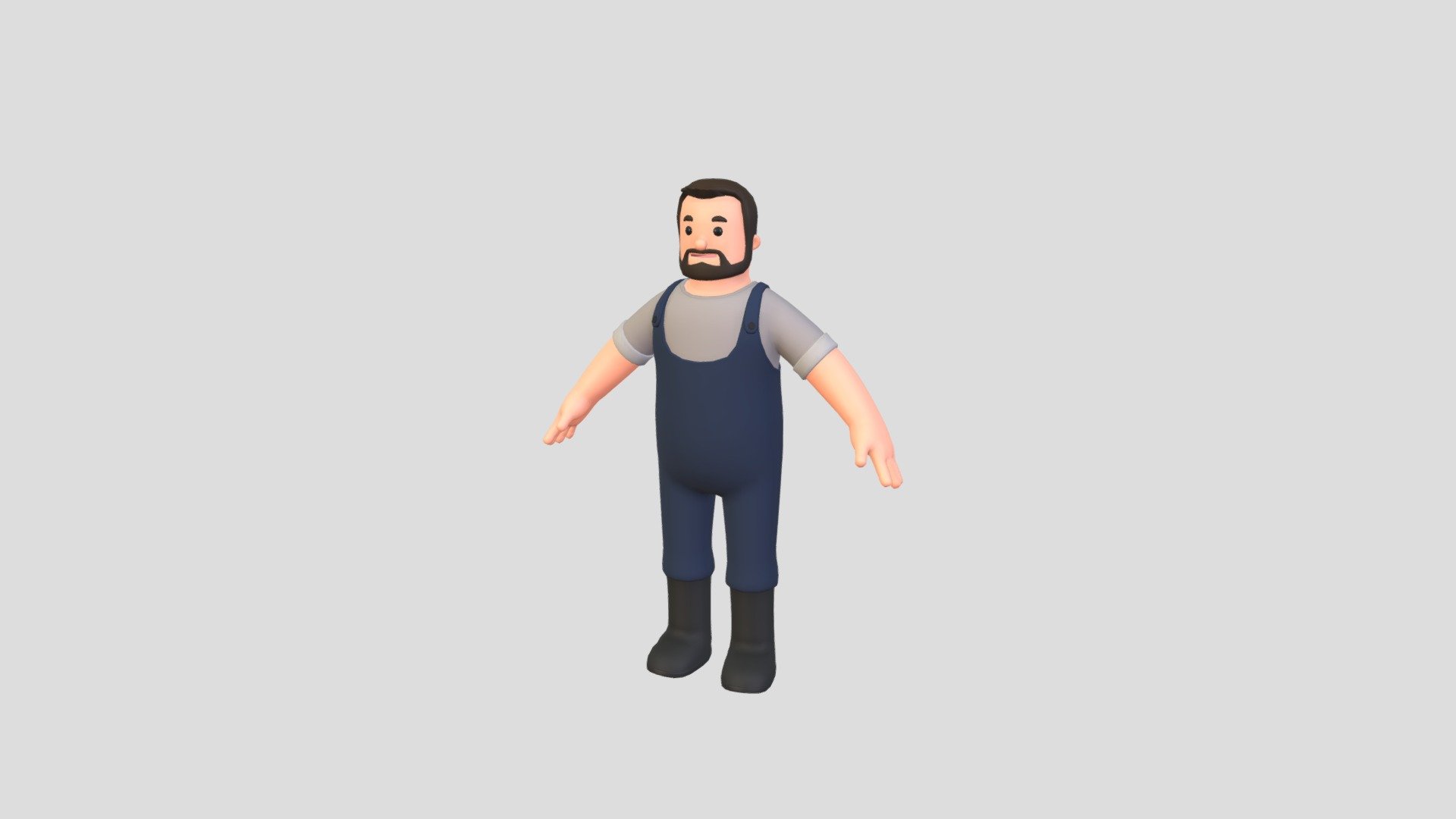 Man Character 3d model.      
    


File Format      
 
- 3ds max 2021  
 
- FBX  
 
- OBJ  
    


Clean topology    

No Rig                          

Non-overlapping unwrapped UVs        
 


PNG texture               

2048x2048                


- Base Color                        

- Roughness                         



5,084 polygons                          

5,260 vertexs                          
 - Character111 Man - Buy Royalty Free 3D model by BaluCG 3d model