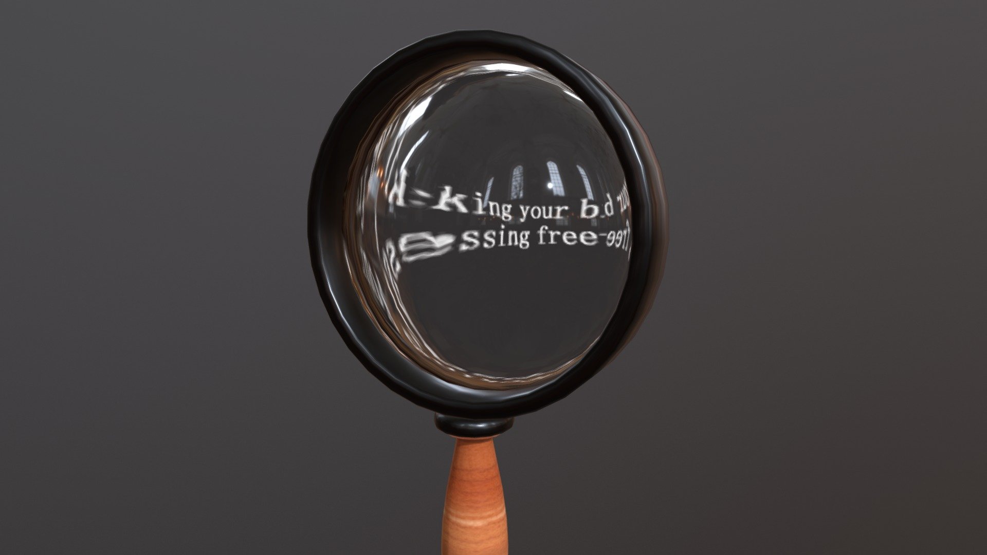 Magnifying Glass - Magnifying Glass - 3D model by 991519166 3d model