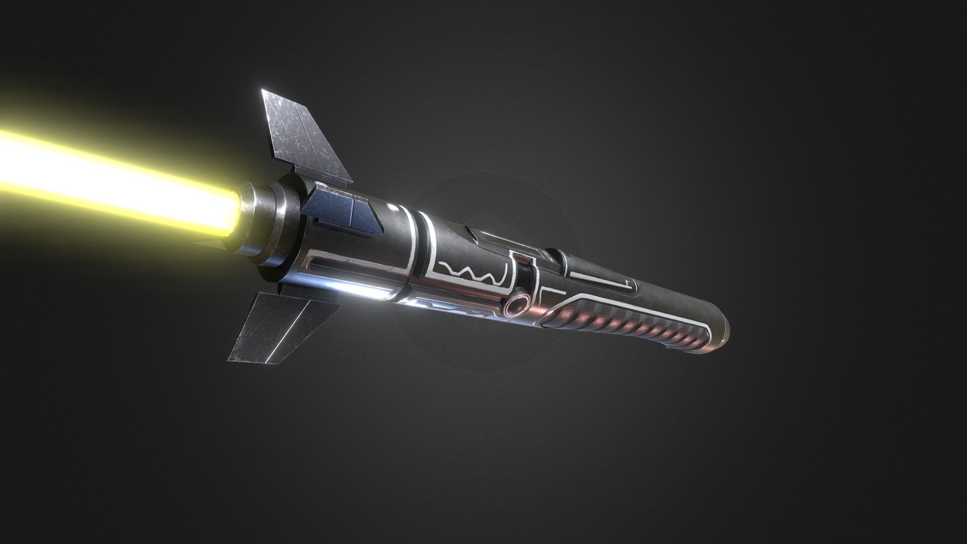 Ziost Guardian Lightsaber, based on the concept used in Star Wars: The Old Republic.

Made in Blender 2.91 and textured in Substance Painter 3d model