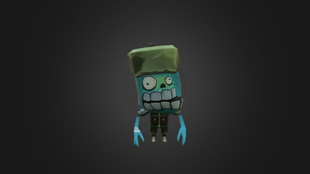 Zombie Boy - 3D model by NaDo (@nadogemini) 3d model