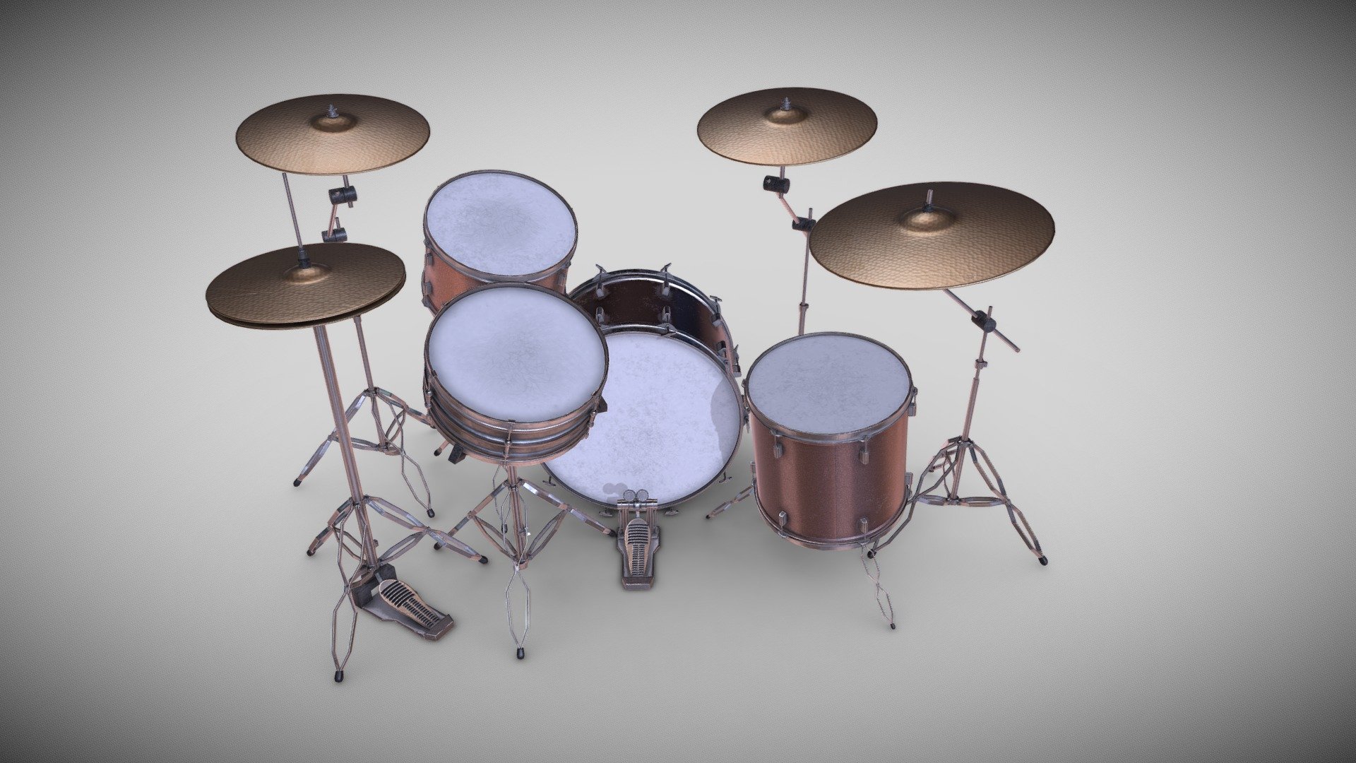 Drum Kit - Version 2

Manually modeled and textured from scratch, so both geometry and mapping are clean and well organized

Enjoy the model - Drumkit V2 - Buy Royalty Free 3D model by Nemanja Milosevic (@nemanja_m) 3d model