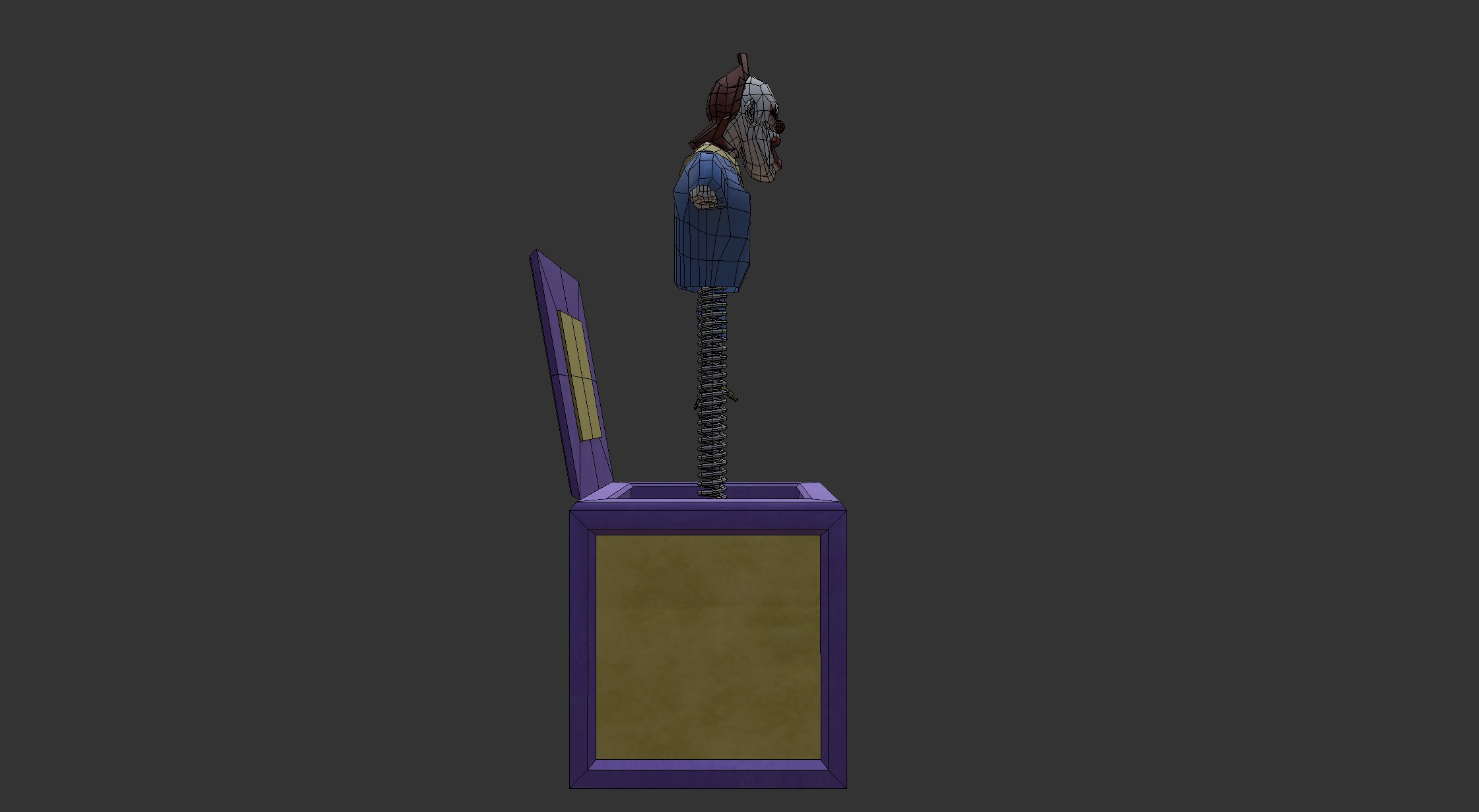 Jack in the Box - 3D model by spatulus 3d model