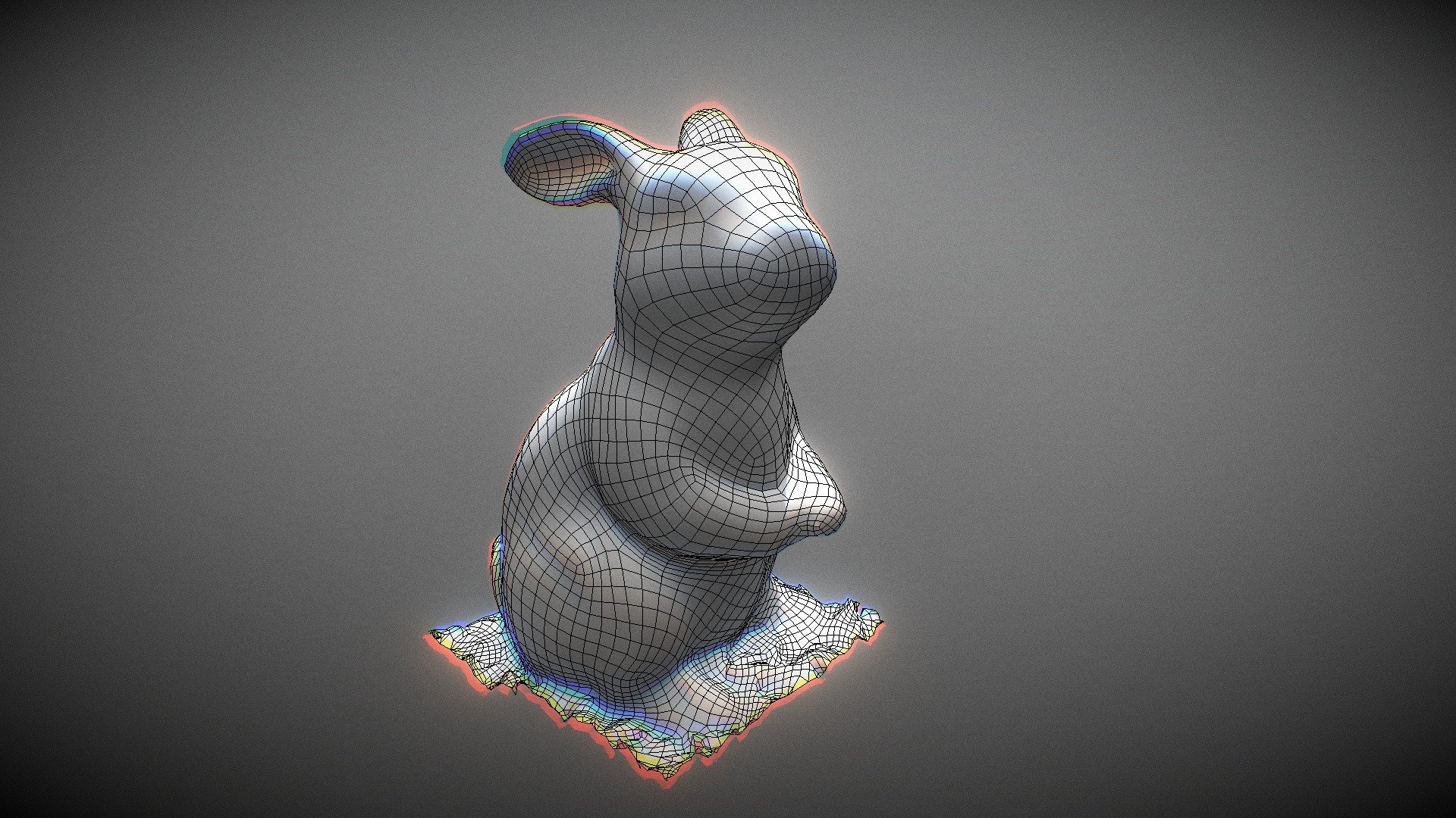 Mesh - Bunny - Download Free 3D model by JuanyIgual 3d model