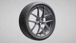 BBS CI-R + Bridgestone Potenza Sport wheel, rim, tire, bridgestone