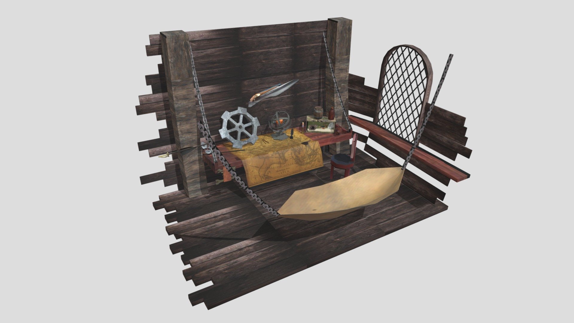 PirateTinker - 3D model by Sparton058 3d model