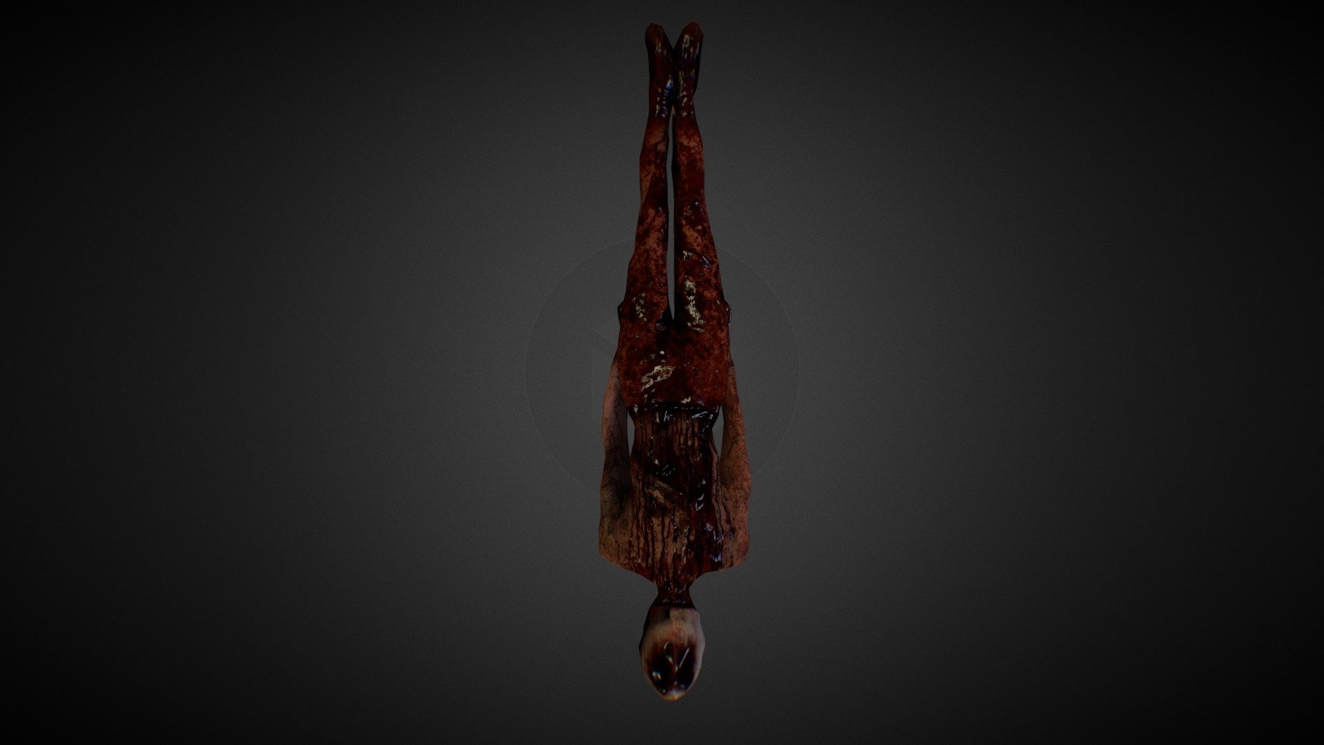 A patient from alt reality of Silent Hill 3d model