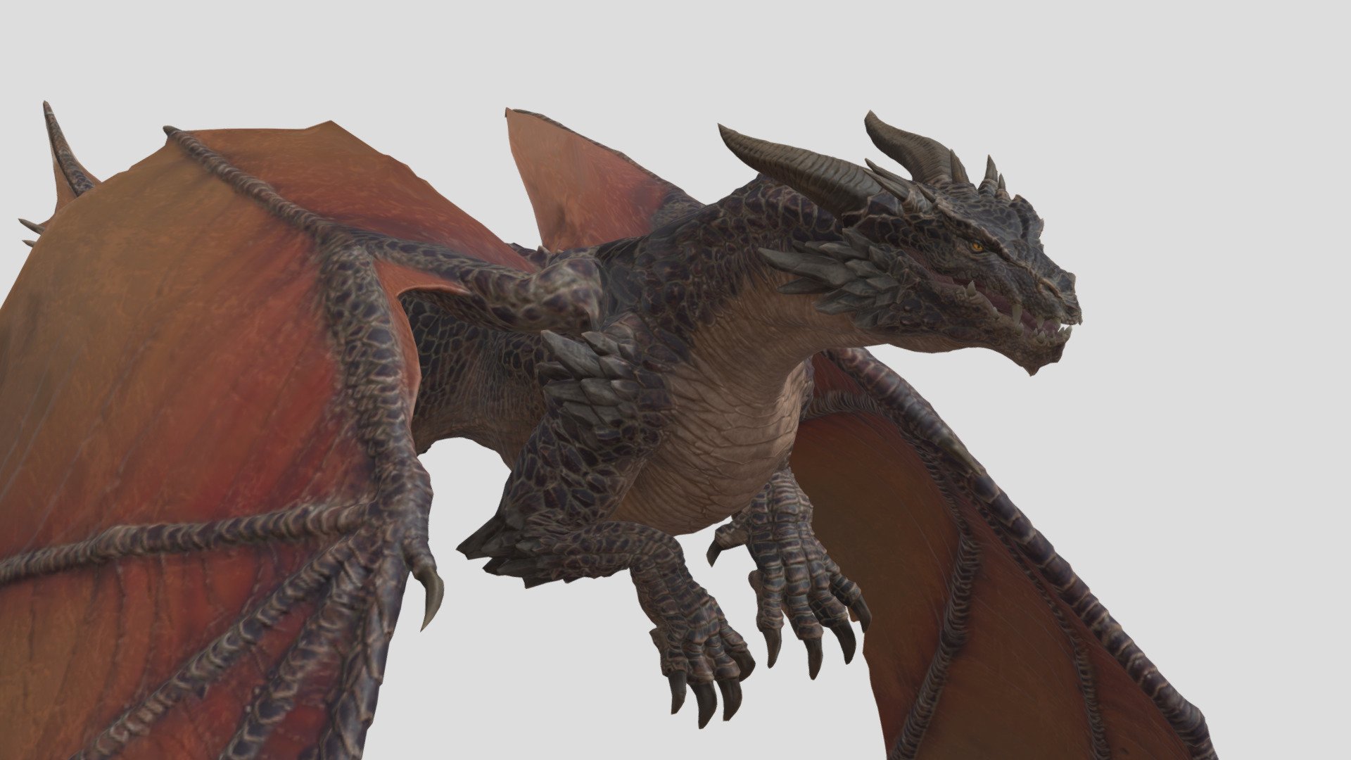 Dragon Flying Animated model
fbx file format - Dragon Animated - 3D model by monstermod 3d model