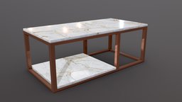 Rectangular side coffee  table room, modern, rectangular, white, coffee, luxury, fashion, side, top, classic, furniture, table, marble, metal, copper, coffee-table, design, stone, interior, livingroom, gold