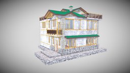 Prem Residence residence, unwrap, pbr, house, building