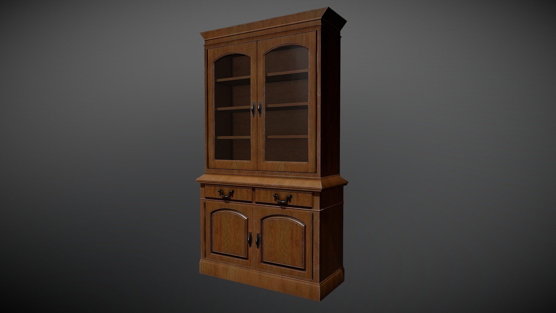 Victorian Cupboard, it consists of 2 materials ( base color, roughness, metallic, normal) - Victorian Cupboard - Buy Royalty Free 3D model by Tomislav Tomljenović (@Tomislav_Tomljenovic) 3d model