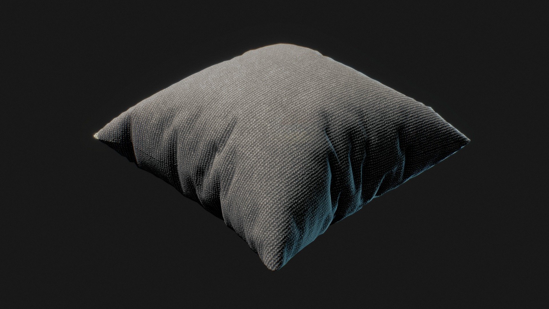 Made By - Blender

Material &gt;



BaseColor



Specular



Roughness



AmbienceOcclusion



NormalMap


 - Pillow | Black - Download Free 3D model by Erroratten 3d model