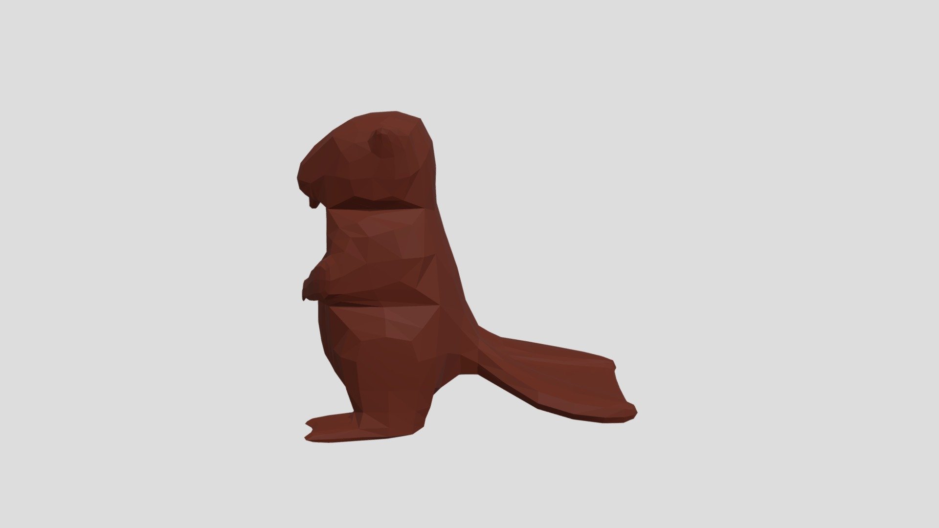 Beaver - 3D model by Diode2005 3d model