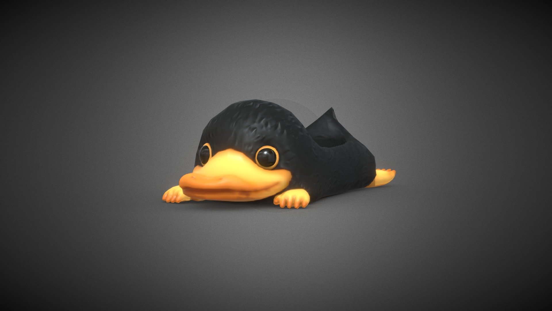 Niffler Slippers based on one of the event costume from the mobile game [Harry Potter: Hogwarts Mystery]

I just love it so much that I made one myself 3d model