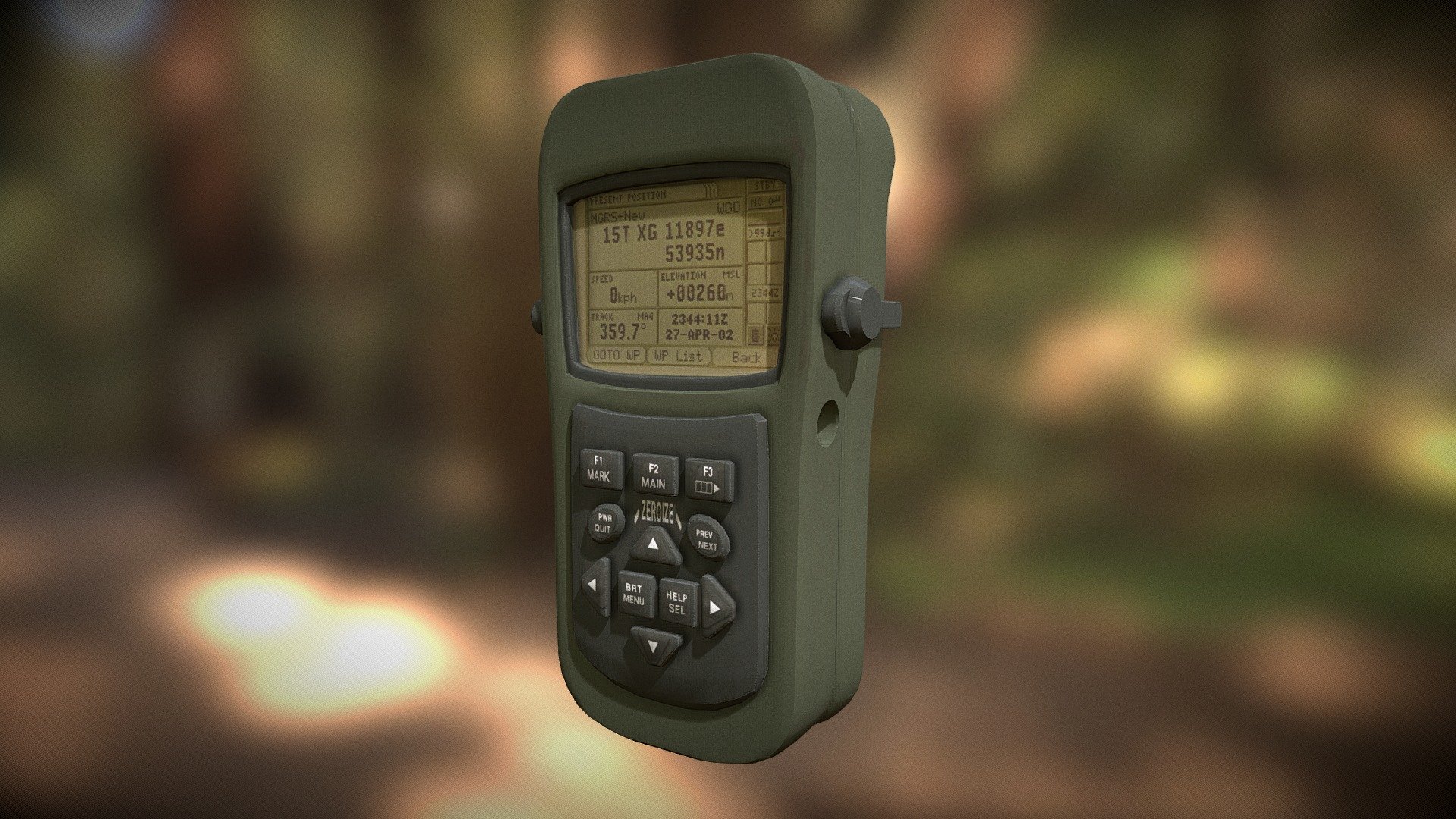 Defense Advanced GPS Receiver (DAGR - Art/Model by Outworld Studios

Must give credit to Outworld Studios if using the asset.

Show support by joining my discord: https://discord.gg/EgWSkp8Cxn - DAGR GPS - Military GPS - Buy Royalty Free 3D model by Outworld Studios (@outworldstudios) 3d model