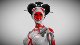 CYBER GEISHA By Oscar creativo blend, japan, robotics, oscar, cyberpunk, renault, craft, geisha, realistic, characterart, free3dmodel, freecad, unreal-engine, freedom, freedownload, charactermodel, marmosettoolbag, free-download, character-animation, zbrush-sculpt, ghostintheshell, octane, rigged_model, render3d, free-model, blender3d-modeling, japanese-culture, cybersecurity, freeasset, render, character, texture, gameasset, characters, zbrush, free, characterdesign, ghost, rendering, "japanese", "riggedcharacter", "cybergeisha"