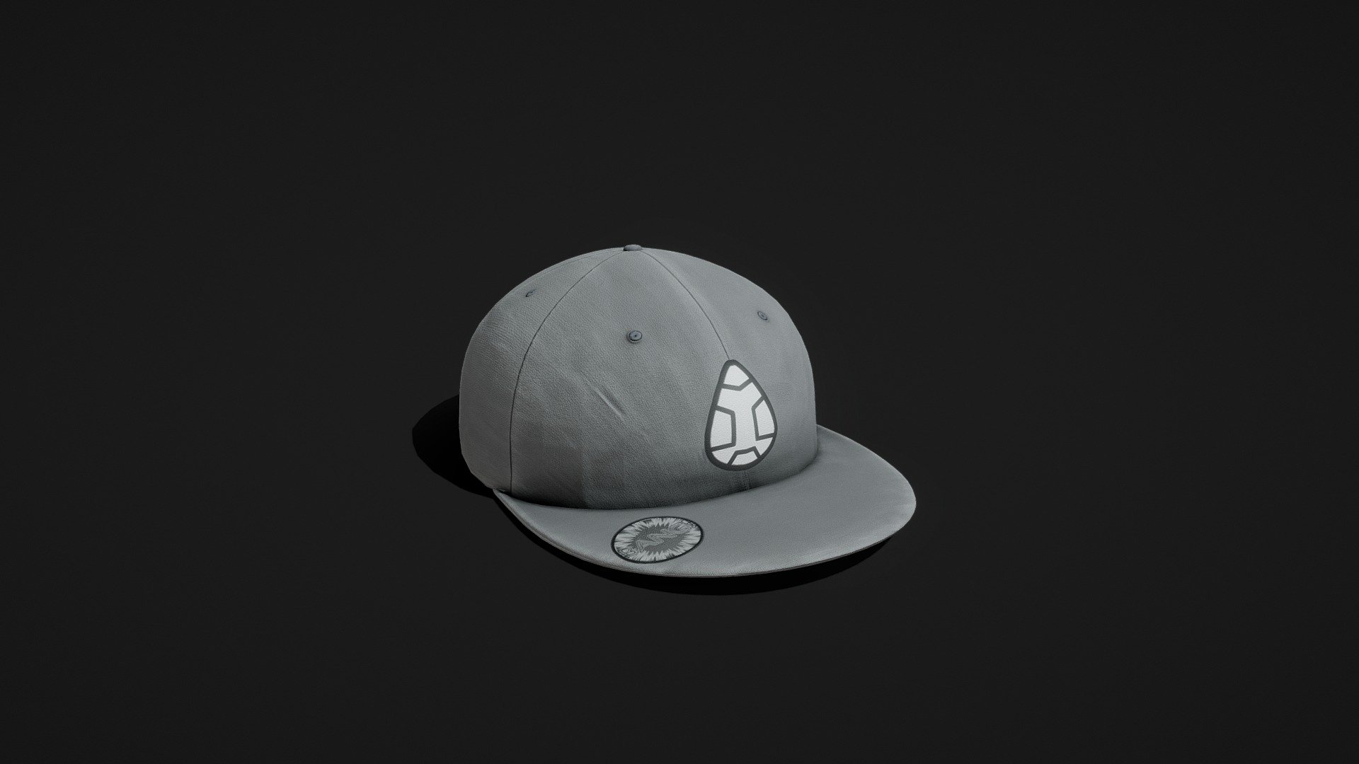 I don't know what call this. Its a hat with a patch and a sticker. 
Also, I actually drew that sticker and the patch. I made it in Substance Painter. Painter is weirdly really good with drawing. I didn't expect to enjoy it that much.

PBR Textures
FBX Model
And
RBG Mask - Its in the emmisive slot - Hat with Patch and Sticker ALT 2 - Buy Royalty Free 3D model by Isaack - Tacko The 3D Guy (@isaackgamma) 3d model
