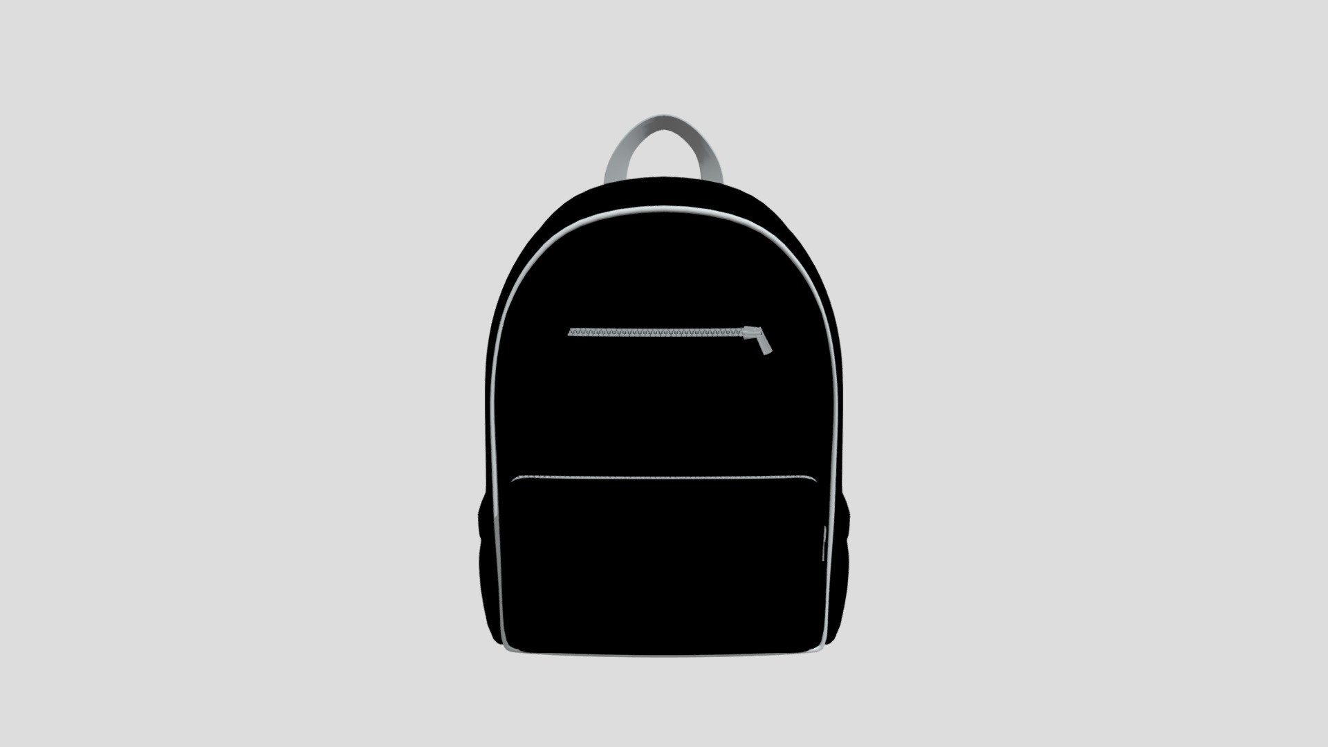 Bag_backpack_black - 3D model by MetaDark (@eric0393t) 3d model