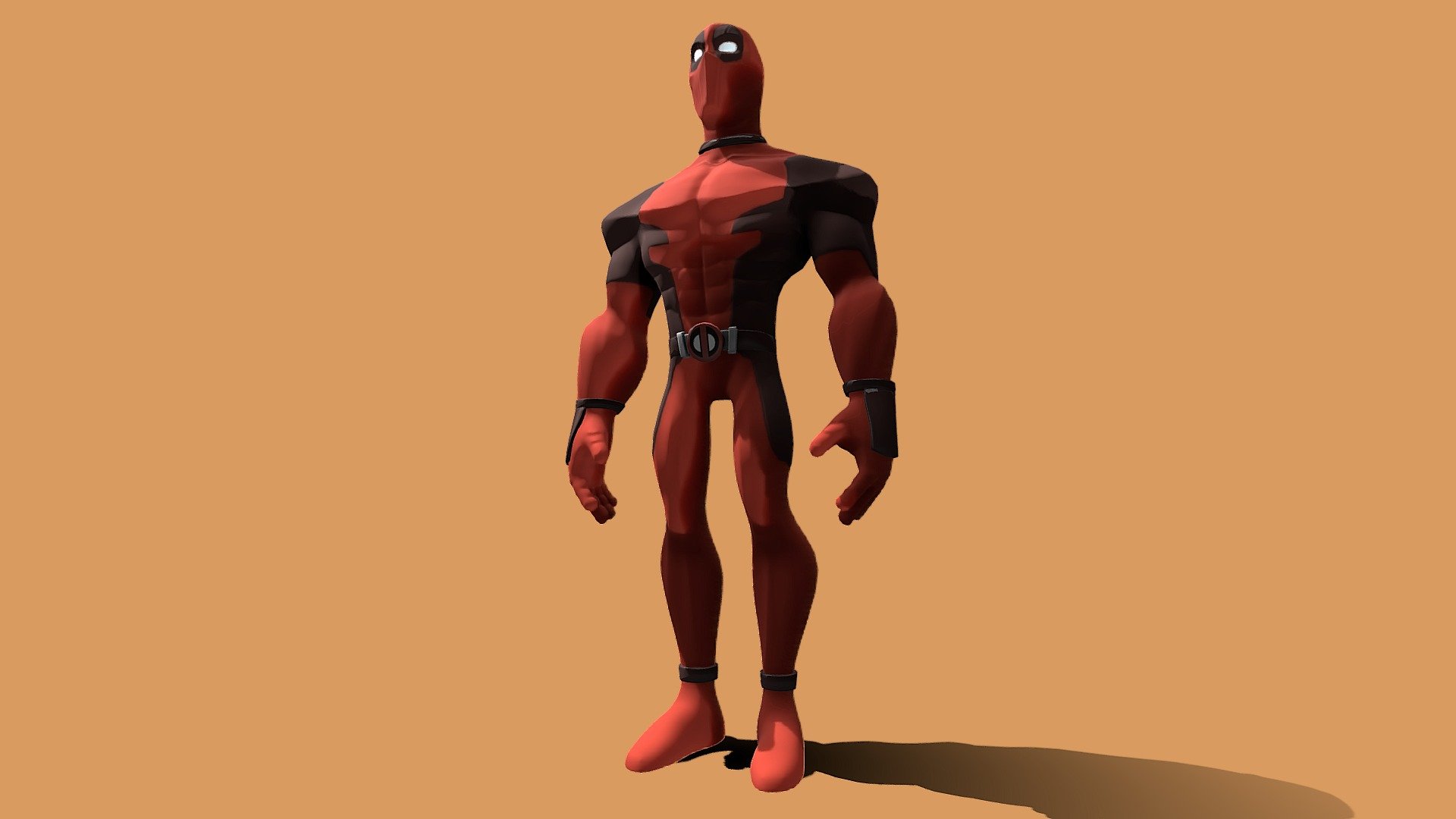 Deadpool - 3D model by Doctor3D (@aramusg) 3d model