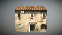 Old House 3 exterior, old, unity, unity3d, architecture, gameasset, house, city, village, gameready, environment