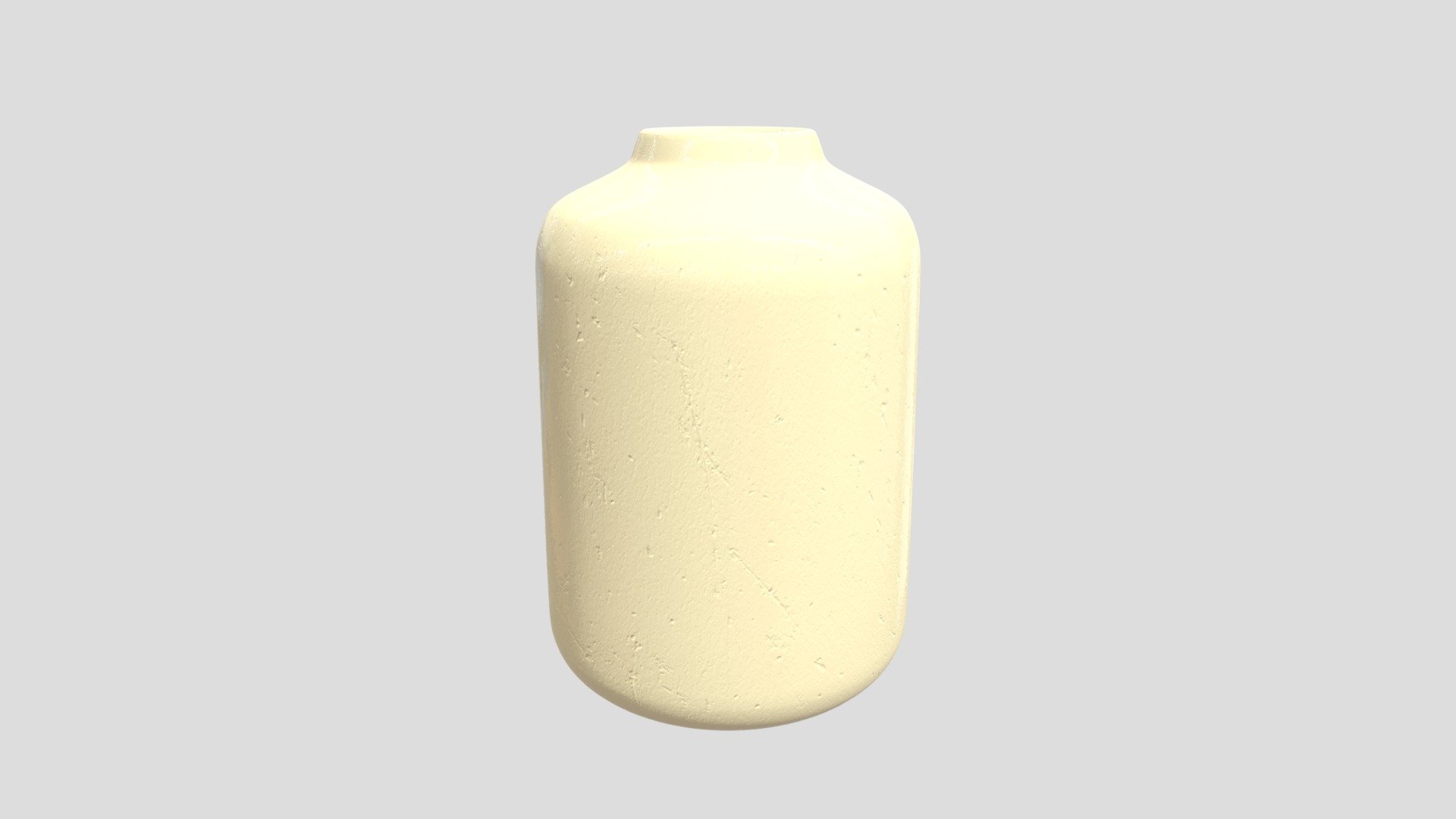 procreate 3d project with beta 5.2 - Ceramic Vase - 3D model by cozycottage 3d model