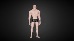 CC4 Chris (CC1 Remastered) toon, muscles, fit, muscular, malecharacter, reallusion, tokomotion, cc-character, stylizedcharacter, character, game, animation, stylized, animated, male, rigged, cc4