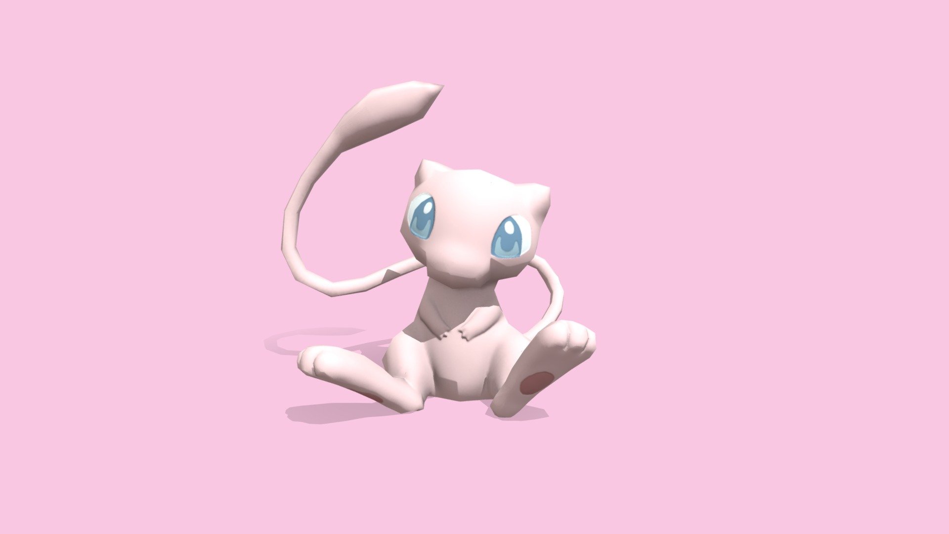 Paper model’s pdf included enjoy
 - Mew papercraft - Buy Royalty Free 3D model by yihsuanchen13 3d model