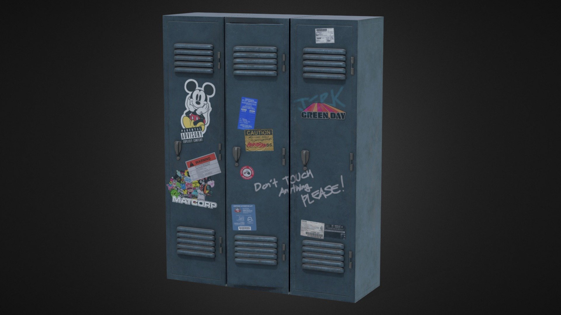 Old cabinet made by myself for Portfolio:)

Made by PBR workflow, included 4k textures and as always free to download

ArtStation : https://www.artstation.com/artwork/ZaoGW0 - Cabinet - Download Free 3D model by Jinhong Jeong (@JinhongJeong) 3d model