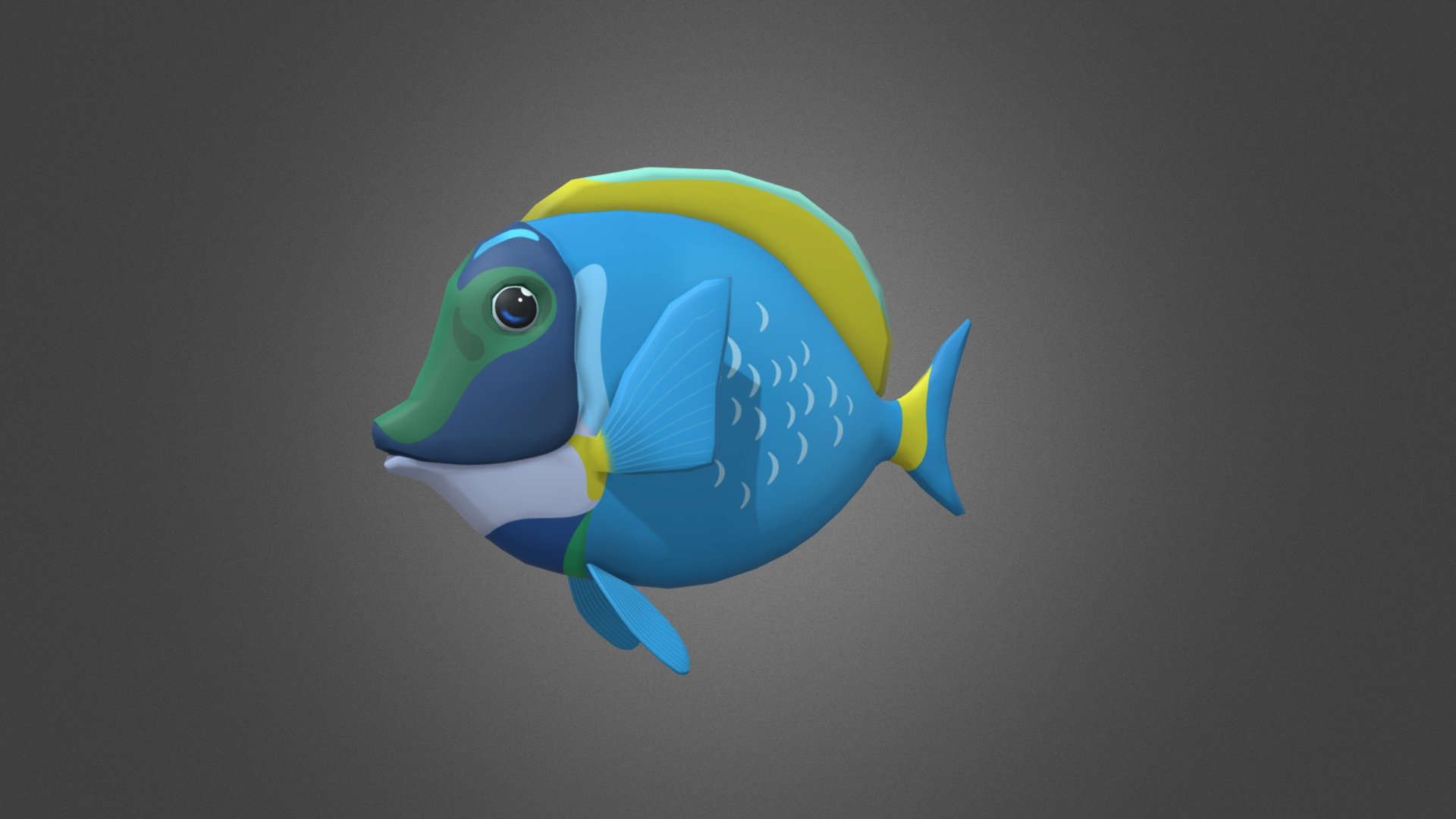 fish tropical fish - fish tropical fish - Buy Royalty Free 3D model by misitewang 3d model