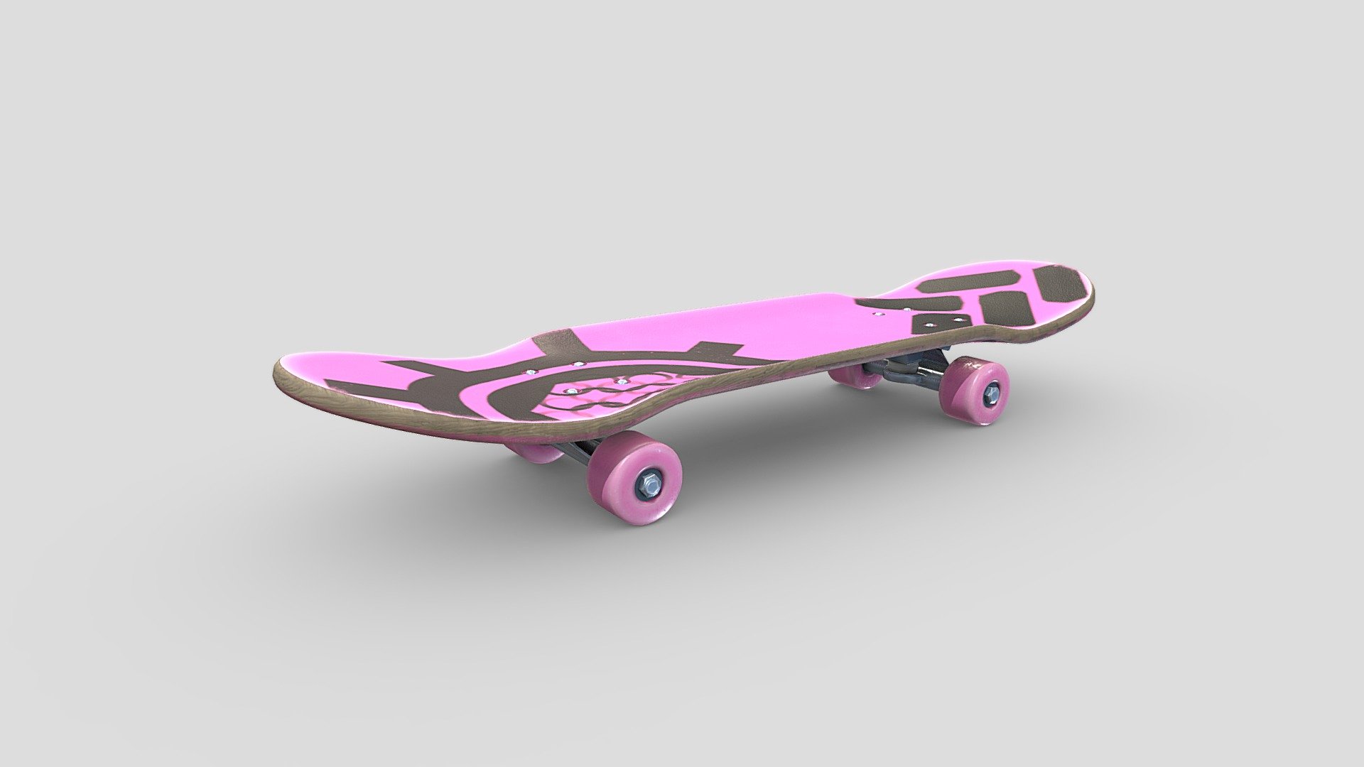 Skateboard collection -  Pink

10 532 Tris
7 360 Vert
4K Textures :
 - Albedo
 - Normal
 - Metalness
 - Roughness

See the whole skateboard collection : https://skfb.ly/oxFrQ

Buy the collection of skateboard (10) and save 20% on the price of each skatesboard - Skateboard collection -  Pink - Buy Royalty Free 3D model by Jerome (dijix009) (@dijix009) 3d model