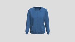 Classic Women Knit Jacket Design jacket, clothes, colors, knit, 3ddesign, sporty, fashiondesign, apparel, design