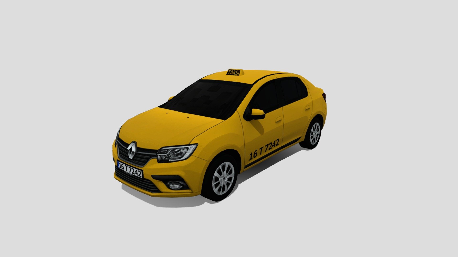 2017 Renault Symbol Taxi by VeesGuy

Tris: 3374
Textures: 1024x1024 - 2017 Renault Symbol Taxi - 3D model by VeesGuy 3d model