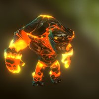 Fire Elemental games, fire, elemental, character, monster