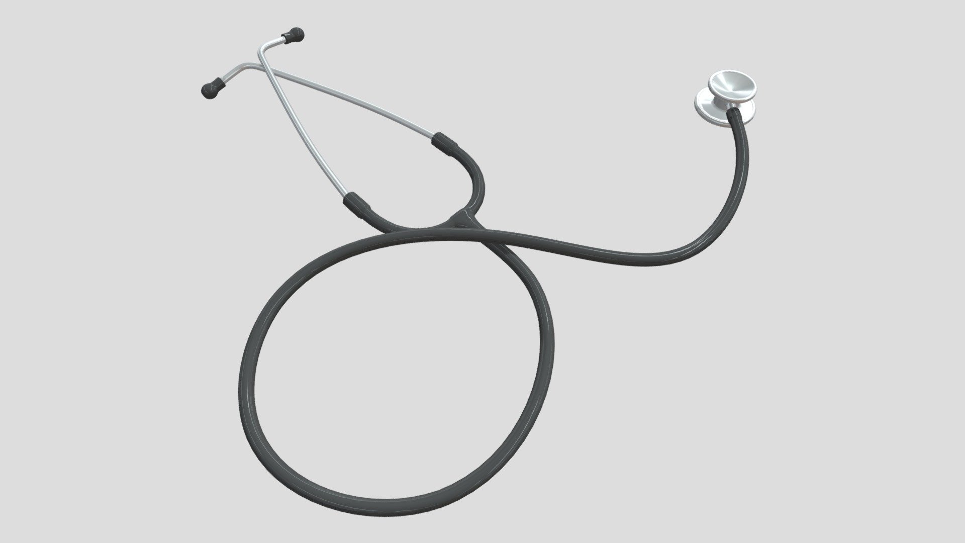 Stethoscope 3D model is a high quality, photo real model that will enhance detail and realism to any of your game projects or commercials. The model has a fully Shaded, detailed design that allows for close-up renders 3d model