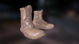 Millitary Tactical Boots sculpt, armor, armour, uv, soldier