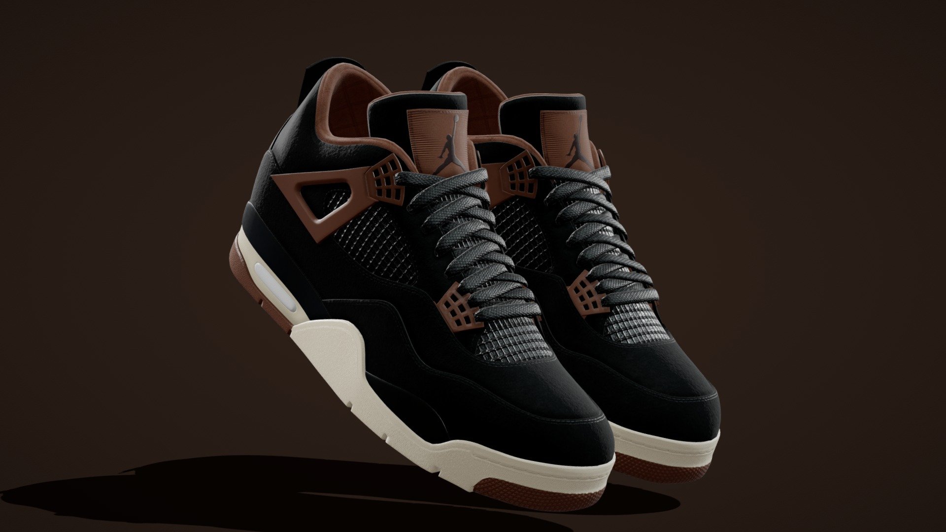 Here is a pair of high qulity Nike Shoes Air Jordan 4

2 Materals

4k Textures

140000 Poly

Great for any render project

Feel free to Comment or contact for any query 3d model