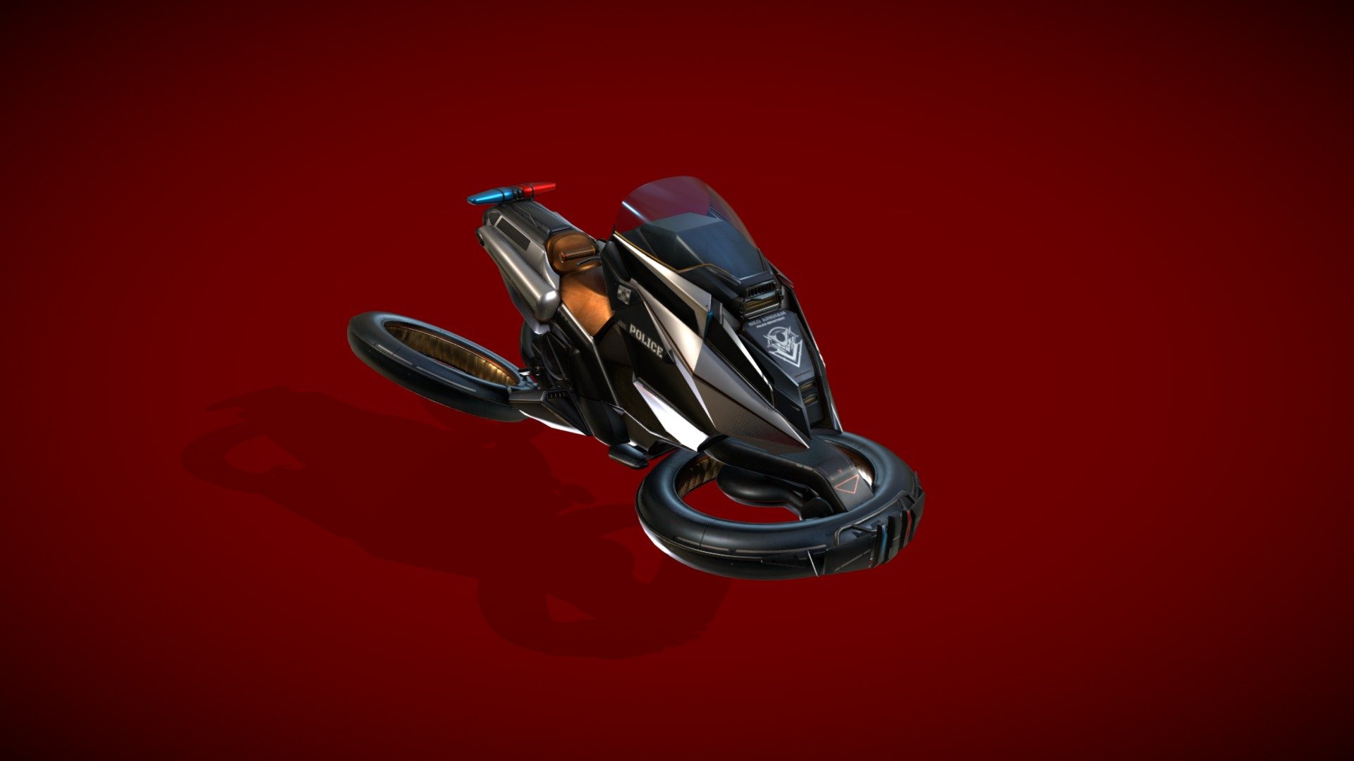Alet Hoverbike - Download Free 3D model by Casttelan2 3d model