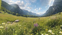HDRI Meadow Landscape Panoramas Megapack trees, tree, virtual, sky, landscape, forest, lake, vr, water, panorama, equirectangular, hdri, skybox, hdr, panoramic, meadow, backdrop, virtual-reality, skydome, 360-panorama-image, unity, gameready, ue5, createdwithai, skysphere
