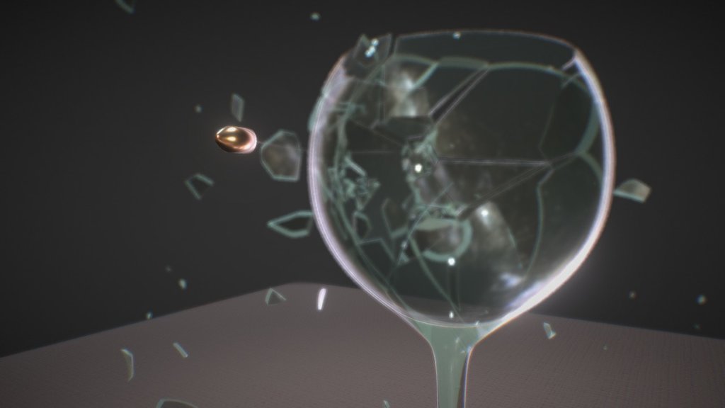 Destruction Scene for the #DestructionChallenge 
Made with Blender

Enjoy ! - Shooting Glas - 3D model by mhart 3d model