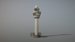 EHAM_Control_Tower Amsterdam Airport Schiphol