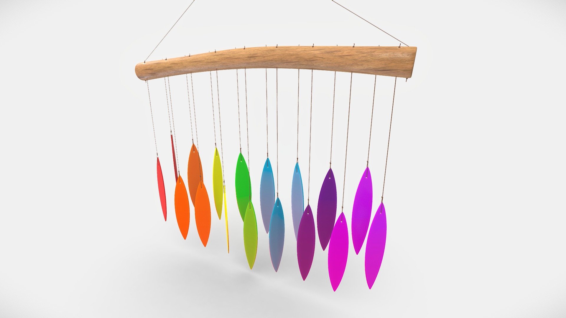 PBR metalness material (base colour, metallic, roughness, normal OpenGL, SSS)




Non-overlapping UV's
Textures included
4096x4096




Blender 3.3.0
FBX 



 - Multicolour Wind Chime - Buy Royalty Free 3D model by Warkarma 3d model