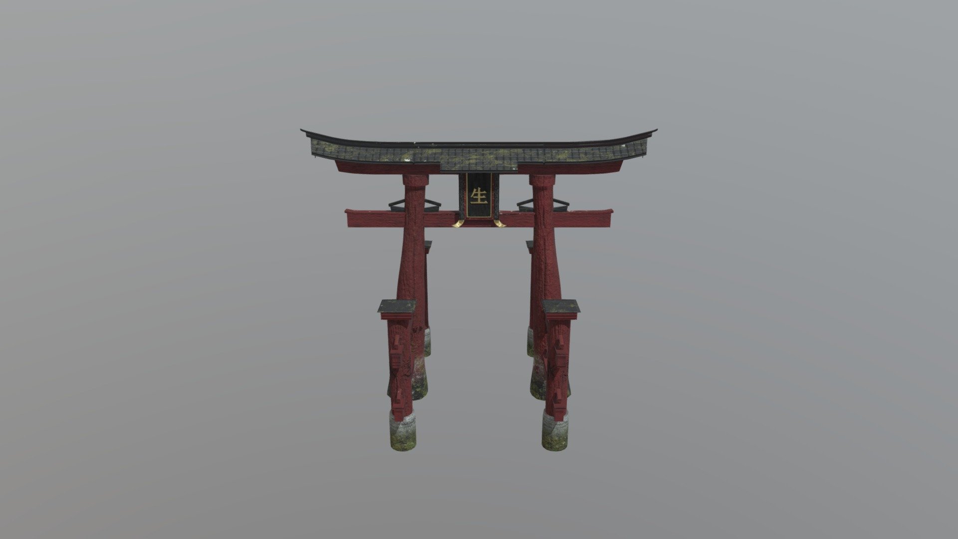 A 3D model of a japanese torii.

It was made with 3ds Max, Mudbox and Substance Painter. It includes 2 4K textures 3d model