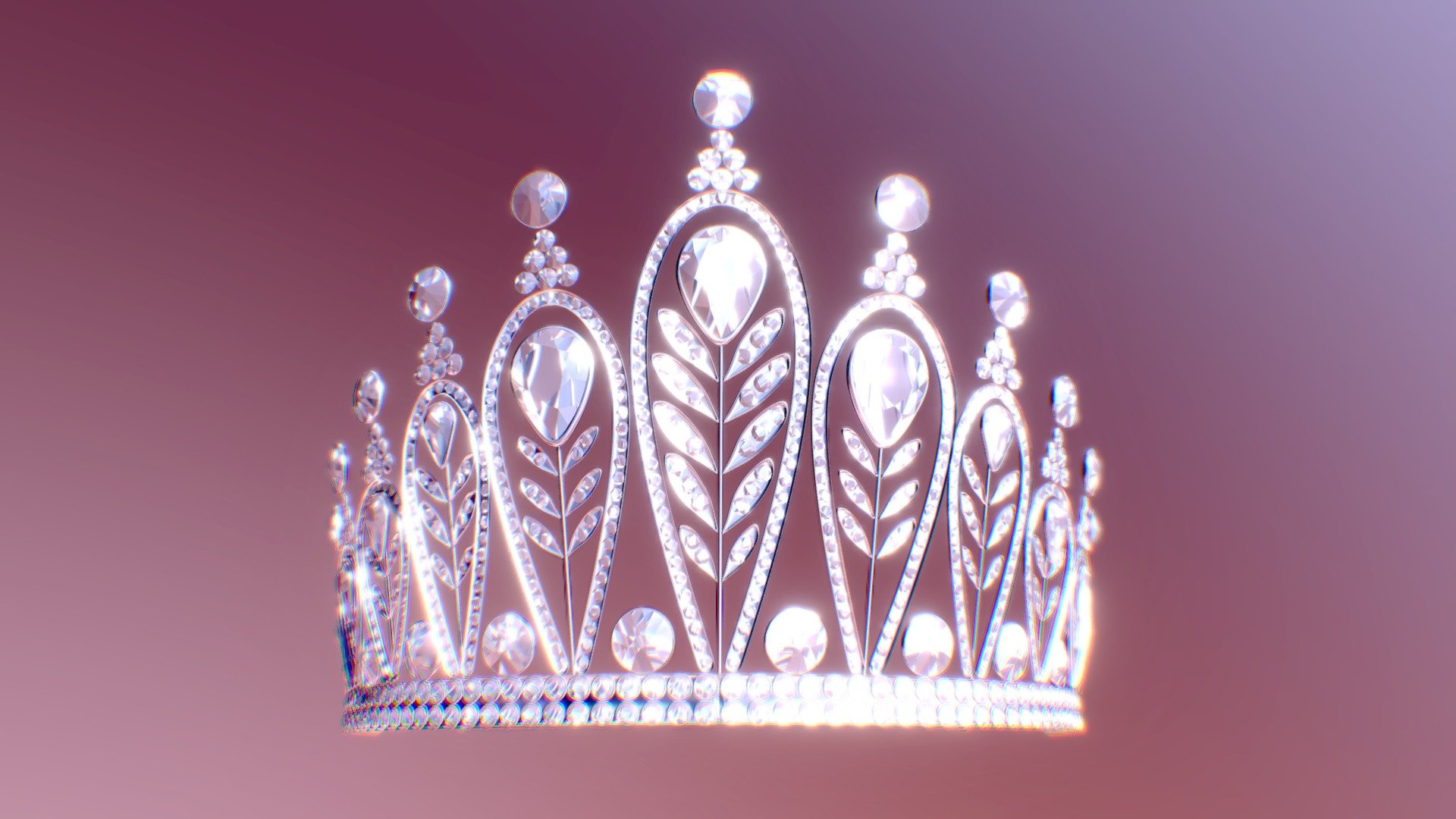 Tiara 3D object model in .obj format. Generic materials are included in .mtl file. For best results tweak your own render engine and materials. You also might be interested in other my tiara and crown models: https://sketchfab.com/sk-pro/collections/tiaras , https://sketchfab.com/sk-pro/collections/crowns . Best Regards 3d model