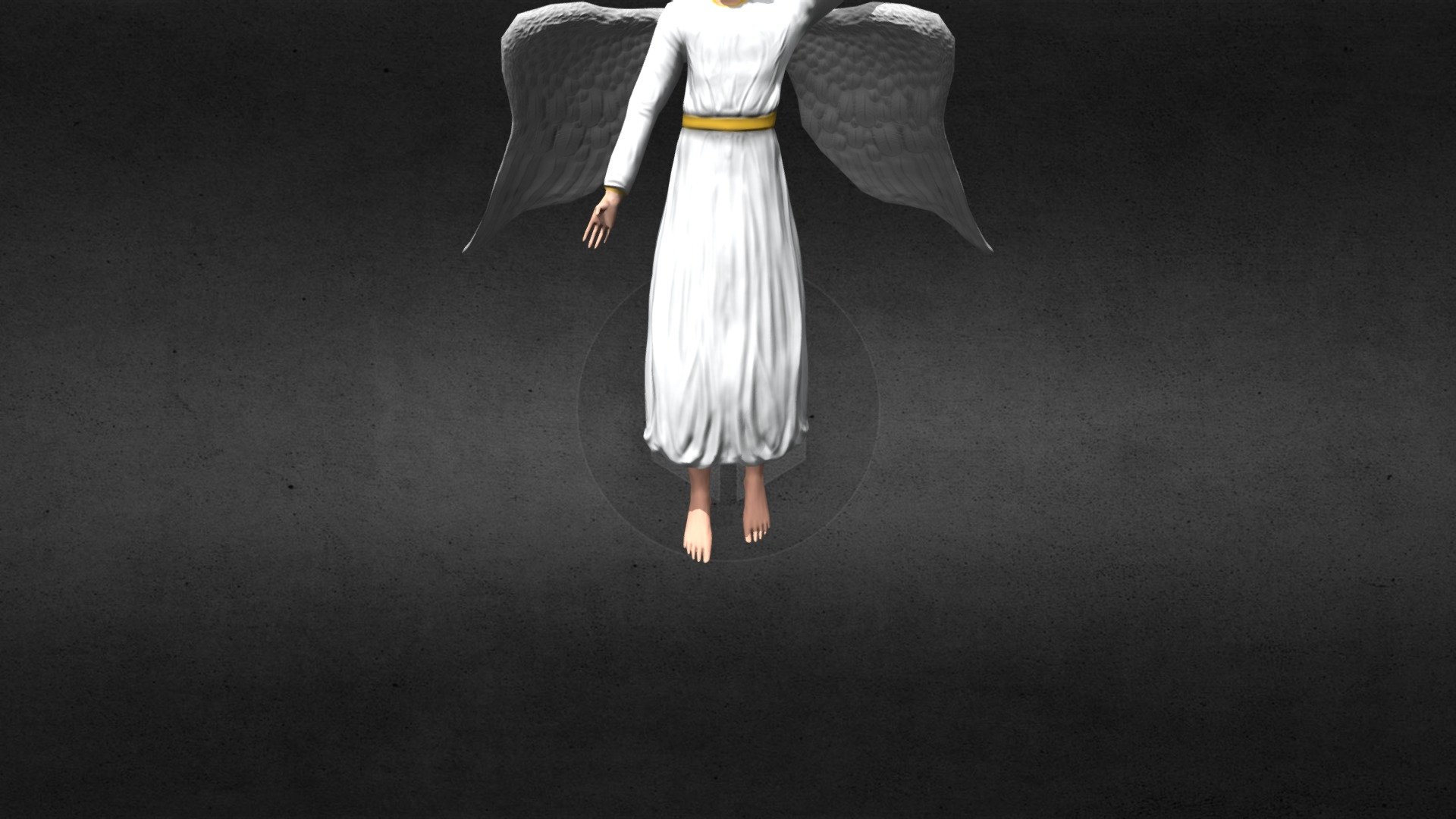 Angel (Test) - 3D model by Rifat3D 3d model