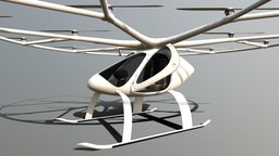 Autonomous EVTOL Air Taxi future, taxi, autonomous, evtol, air, futuristic