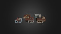 3D Houses Pack gta, gtasanandreas, gtasa, grandtheftautosanandreas