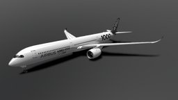 Airbus XWB A350-1000 airplane, airport, wip, aircraft, airbus, airbus-a350-1000