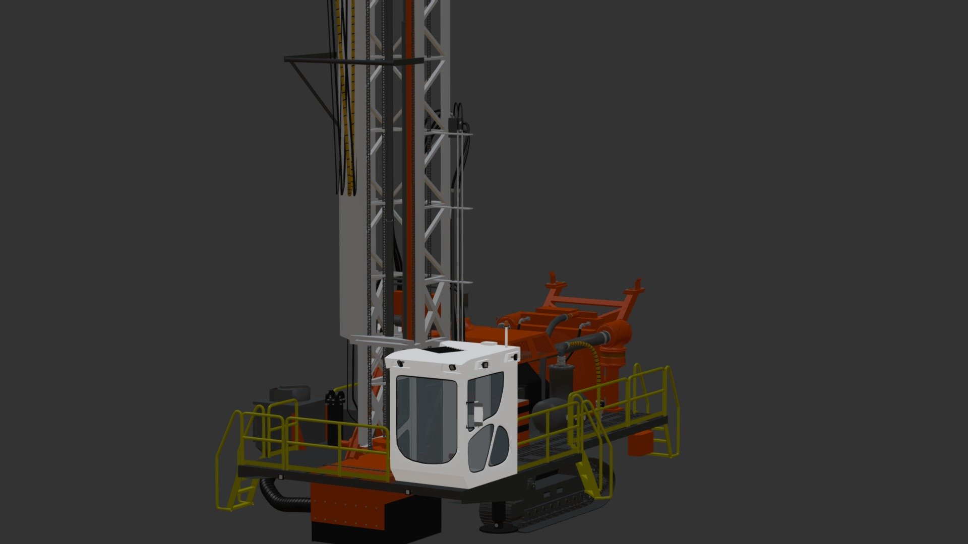 Mining Drill - 3D model by Dan Nobles (@dvnobles) 3d model