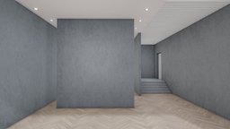 Gallery House Interior Baked 2022 scene, room, minimal, frame, wooden, product, cottage, case, walking, painting, tour, arch, residence, ready, rift, hallway, vr, ar, best, exhibition, showcase, hall, gallery, moody, canvas, artgallery, art-gallery, nft, maya, lighting, low-poly, lowpoly, design, house, home, 3dmodel, sculpture, interior, download