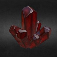 Red Crystal substancecrystal, substancepainter