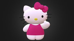 Hello Kitty ! hello, kitty, child, hellokitty, girl, 3d, design